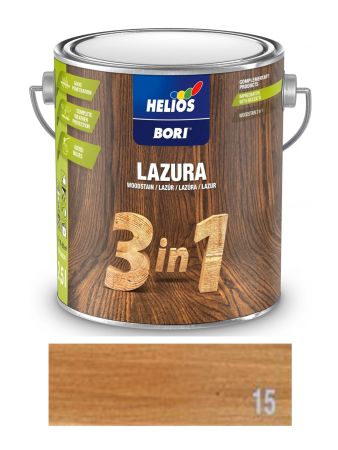 BORI lazura 3v1 mandlová borovice 15 2,5L