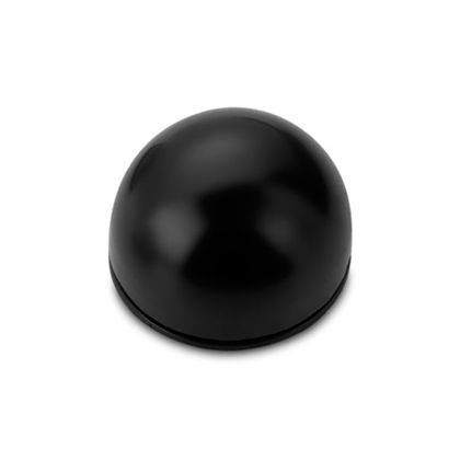 Pružná zarážka dveří - 2ks, černá