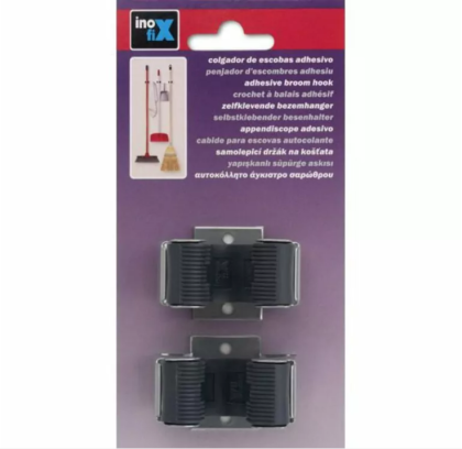 Držák na nářadí 2ks - mat chrom (nalepovací)