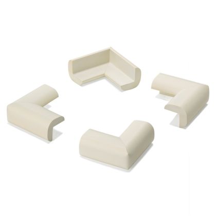 Ochrana rohů pěnová 4ks - bílý 