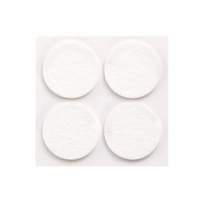 Filcový kluzák kulatý - průměr 38 mm - bílá