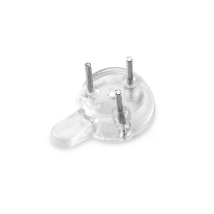 Nabíjecí háčky 3 hřebíky - 6ks - transparentní