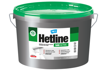 HETLINE SAN ACTIVE protiplísňová malířská barva 15kg