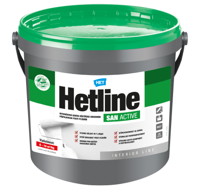 HETLINE SAN ACTIVE protiplísňová malířská barva 1,5kg