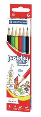 Pastelky Centropen 6ks