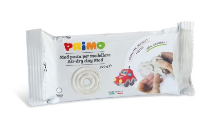 Hmota modelovací samotvrdnoucí Primo 500g bílá