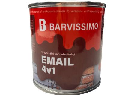 Barvissimo EMAIL 4v1 akryl mat 2033/RAL 9005  - 200g