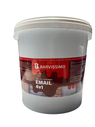 Barvissimo EMAIL 4v1 akryl mat 2033/RAL 9005  - 5kg