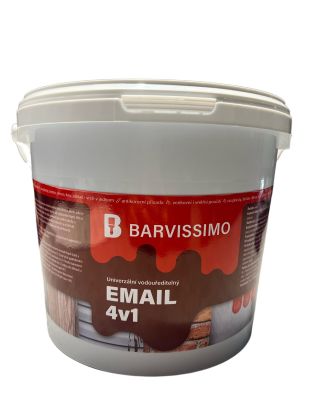Barvissimo EMAIL 4v1 akryl mat 2033/RAL 9005  - 10kg