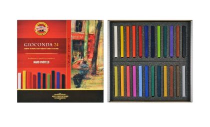Sada tvrdých pastelů Gioconda Koh-i-noor 24 ks