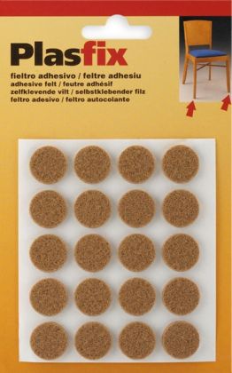 Filcový kluzák kulatý - průměr 17 mm