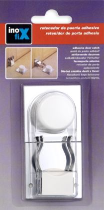 Zarážka dveří odklápěcí s fixací pohybu