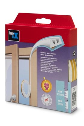 Těsnění do oken a dveří samolepicí, profil “K“ - 6 m