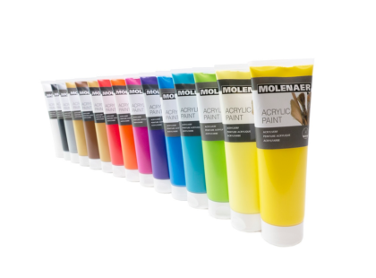 Akrylové barvy Molenaer 250ml