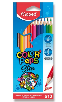 Trojhranné pastelky Maped Color`Peps