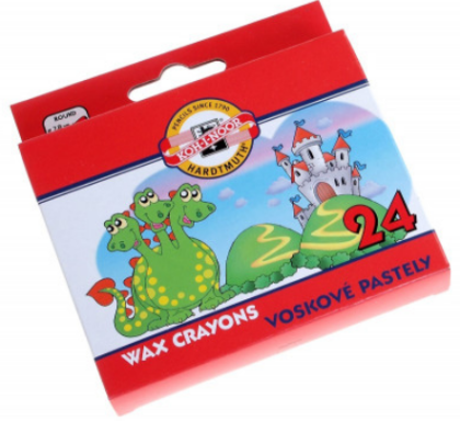 Voskovky Koh-i-noor Wax Crayon 24ks