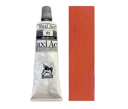 Akrylová barva MaxiAcril 60ml – 11 Rumělka světlá