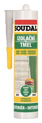 Izolační tmel bílý 280ml (silikon - akryl)