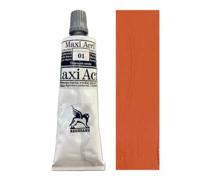 Akrylová barva MaxiAcril 60ml – 13 Rumělka přírodní