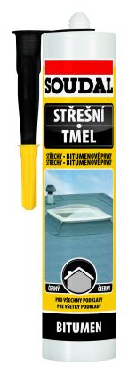 Střešní bitumenový tmel černý 300ml