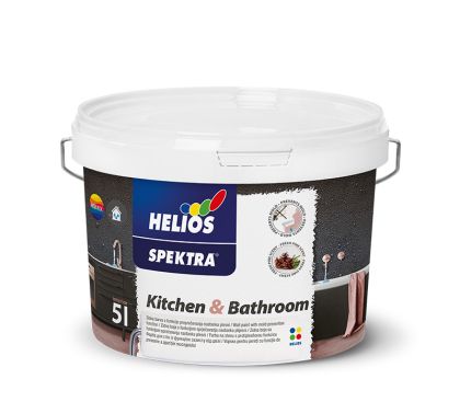 SPEKTRA barva do vlhkých prostor- KITCHEN a BATHROOM Bílá 5L