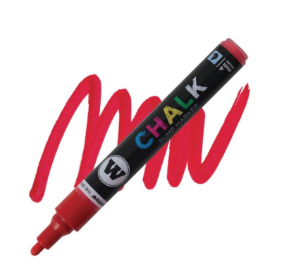 Molotow KŘÍDOVÝ FIX červená 4mm