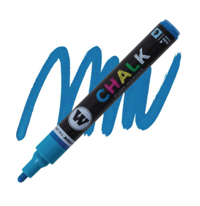 Molotow KŘÍDOVÝ FIX neonová modrá 4mm