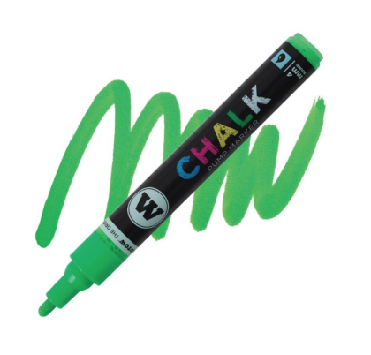 Molotow KŘÍDOVÝ FIX neonová fluorescentní zelená 4mm