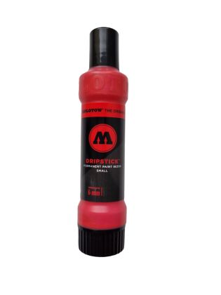 Permanentní popisovač s houbičkou DRIPSTICK 863DS 30ml traffic red