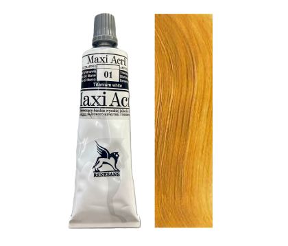 Akrylová barva MaxiAcril 60ml – 34 Okr žlutý
