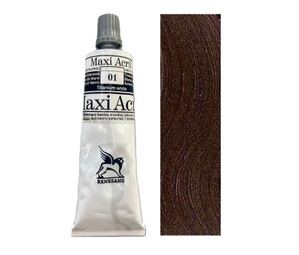 Akrylová barva MaxiAcril 60ml – 39 Zem umbra pálená