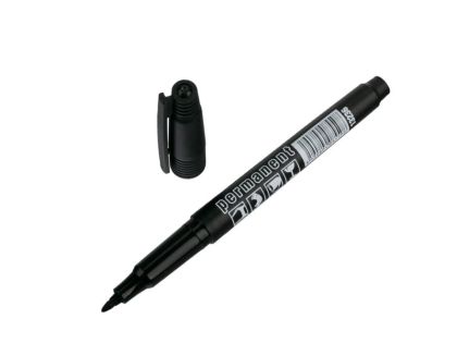 Značkovač permanentní s tenkým hrotem ČERNÝ