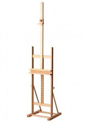 Malířský stojan ateliérový H - buk masivní