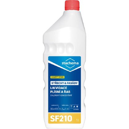 Likvidace plísní a řas - chlorový koncentrát SF210 - 1l