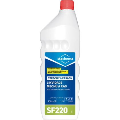 Likvidace mechů a řas - bezchlorový koncentrát SF220 - 1l