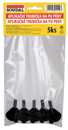 Sada trubiček na pěnu 5ks