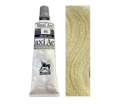Akrylová barva MaxiAcril 60ml – 50 Zlatá