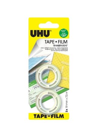 UHU lepicí páska - náplň 2 kusy 7,5 m x 19 mm
