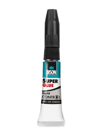 BISON vteřinové lepidlo SUPER GLUE CONTROL 3 g