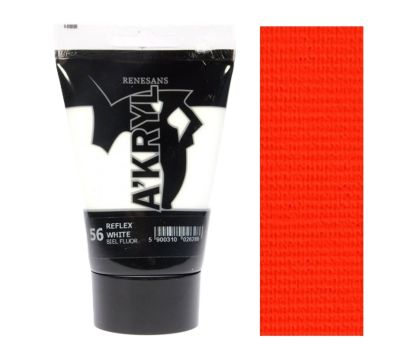 Renesans Akryl 100ml – 50 Fluorescenční oranžová