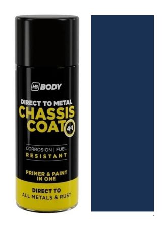 Antikorozní sprej 4v1 HB Body Chassis Coat RAL 5013 Modrá kobaltová 400ml