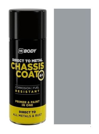 Antikorozní sprej 4v1 HB Body Chassis Coat RAL 7040 Šedá 400ml