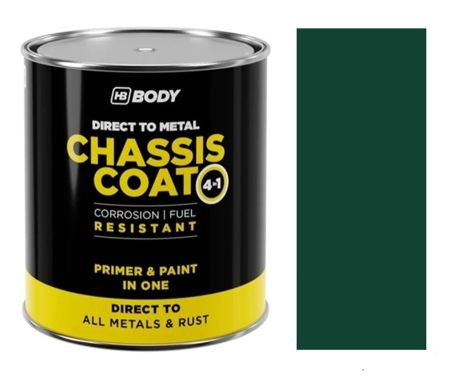 HB Body 410 Chassis Coat RAL 6005 Mechová zelená 750ml