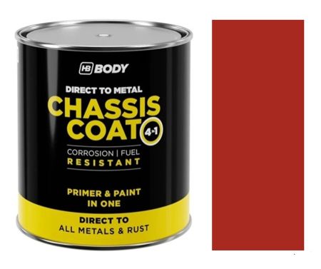 HB Body 410 Chassis Coat RAL 3000 Ohnivě červená 750ml