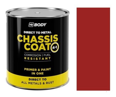 HB Body 410 Chassis Coat RAL 3020 Dopravní červená 750ml