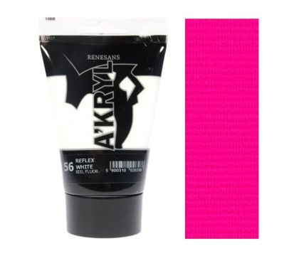Renesans Akryl 100ml – 53 Fluorescenční růžová