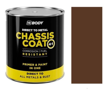 HB Body 410 Chassis Coat RAL 8011 Oříšková hnědá 750ml