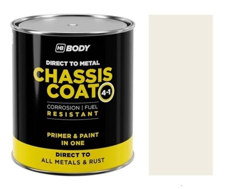 HB Body 410 Chassis Coat RAL 9010 Bílá 750ml