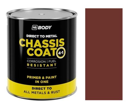 HB Body 410 Chassis Coat RAL 3009 Oxidovaná červená 750ml