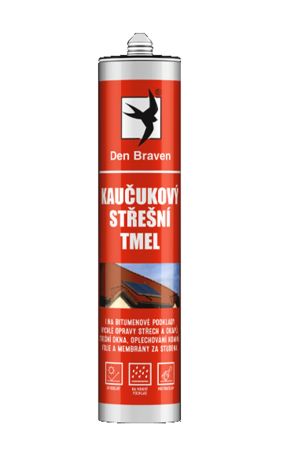 Kaučukový střešní tmel transparentní 280 ml